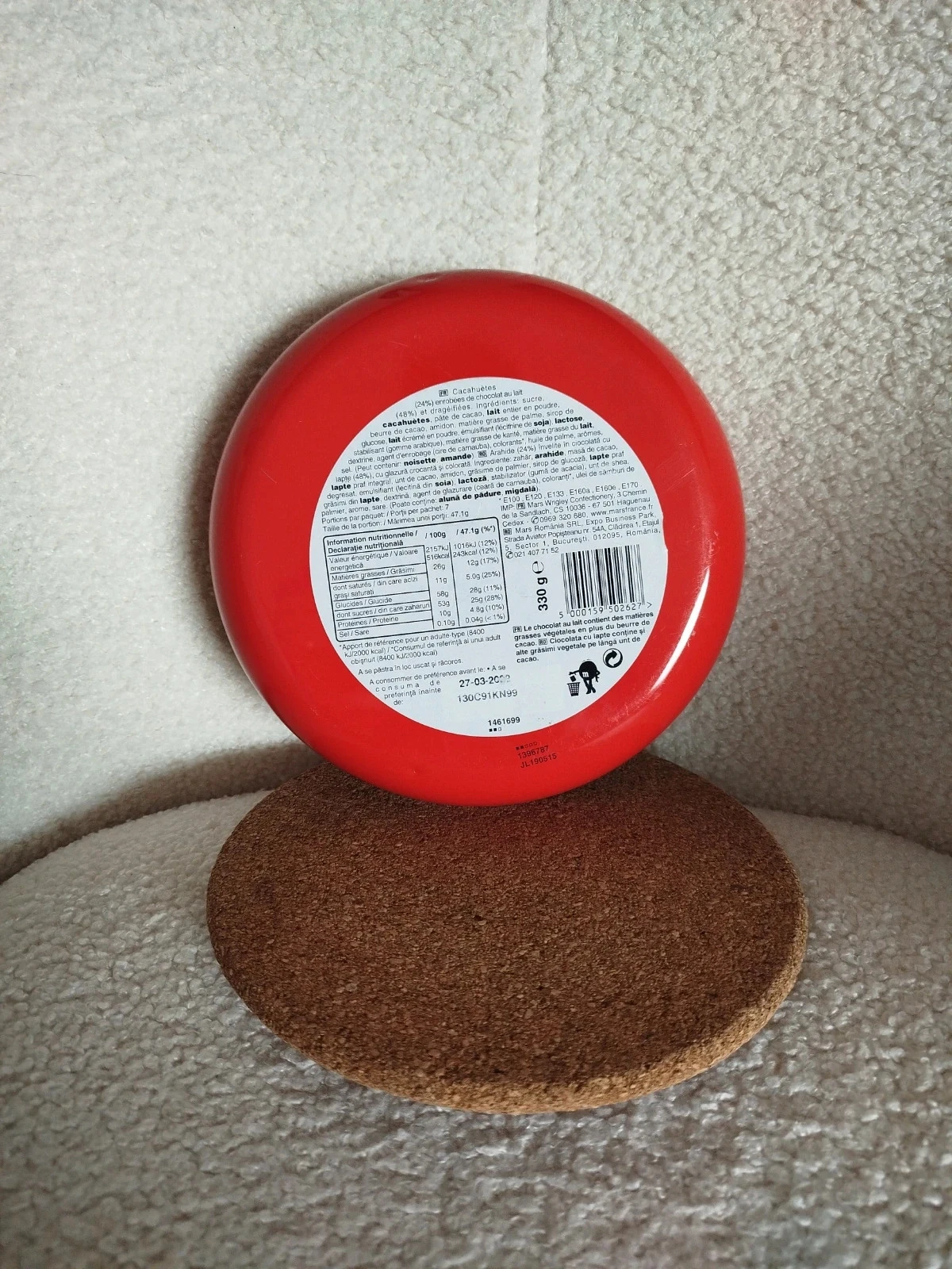 Rode doos M&M's geel – photo 3